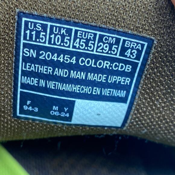 Skechers Respected Boswell Brown Mid Boots Men's 11.5 Relaxed Fit Lace Up Hiking - Picture 9 of 9